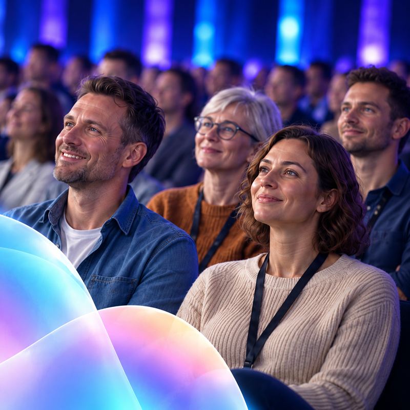 Konferencijos dalyviai klausosi pranešimo